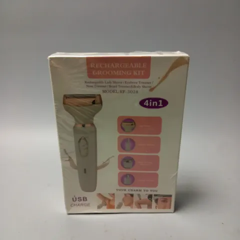 SEALED 4 IN 1 RECHARGABLE LADY SHAVER 