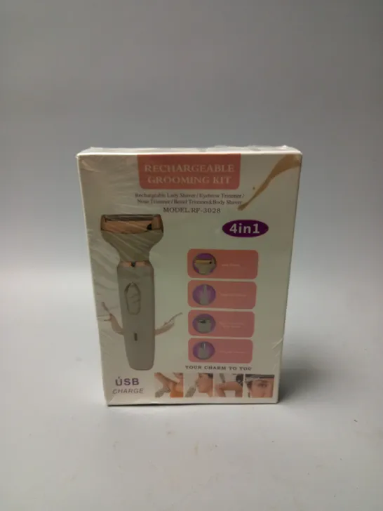 SEALED 4 IN 1 RECHARGABLE LADY SHAVER 