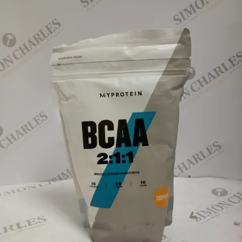 SEALED MYPROTEIN BCAA 2:1:1 - TROPICAL 500G