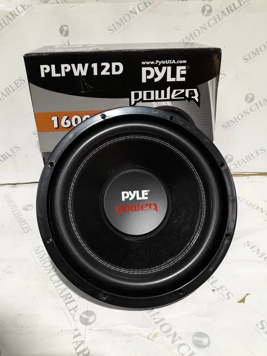 PYLE POWER PLPW12D 1600W 12" 4 OHM SUBWOOFER