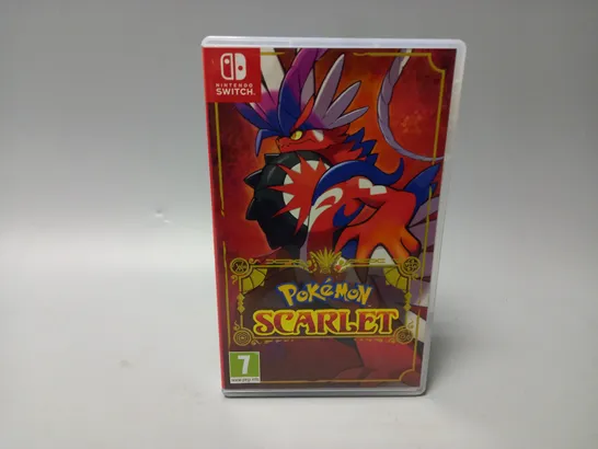 BOXED POKEMON SCARLET (NINTENDO SWITCH)