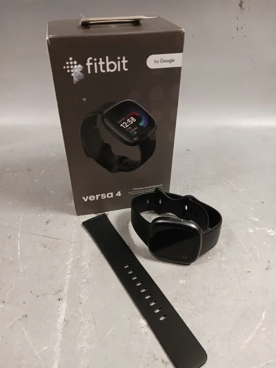 BOXED FITBIT VERSA 4 FITNESS SMARTWATCH 