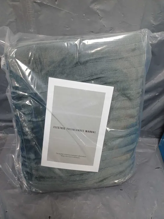 BOXED NUOSIFE ELECTRIC OVER BLANKET IN GREY - 160x130cm