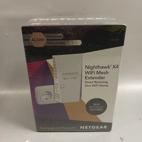 BOXED SEALED NETGEAR AC2200 NIGHTHAWK X4 WIFI MESH EXTENDER 