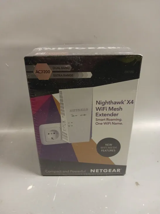 BOXED SEALED NETGEAR AC2200 NIGHTHAWK X4 WIFI MESH EXTENDER 