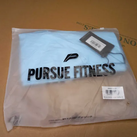 PACKAGED PURSUE FITNESS SKY BLUE SEAMLESS LEGGINGS - XS