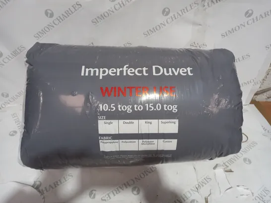 IMPERFECT DUVET - KING SIZE DUVET