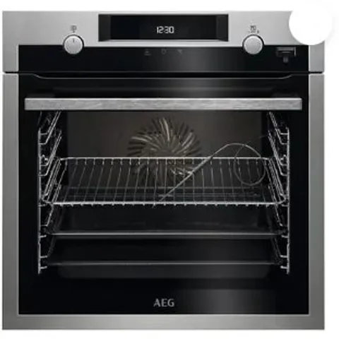 AEG BCS556020M STEAMBAKE MULTIFUNCTION SINGLE OVEN – STAINLESS STEEL