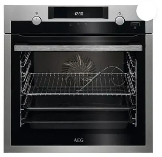 AEG BCS556020M STEAMBAKE MULTIFUNCTION SINGLE OVEN – STAINLESS STEEL