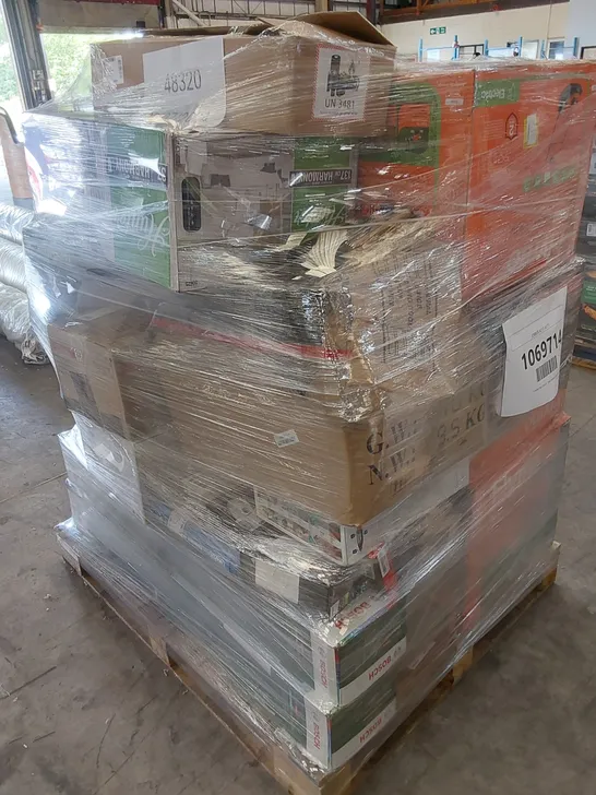 PALLET OF APPROXIMATELY 41 UNPROCESSED RAW RETURN HOUSEHOLD AND ELECTRICAL GOODS TO INCLUDE;