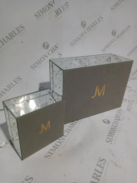 JM BY JULIEN MACDONALD SET OF LIMITED EDITION STARBURST TRINKET BOXES