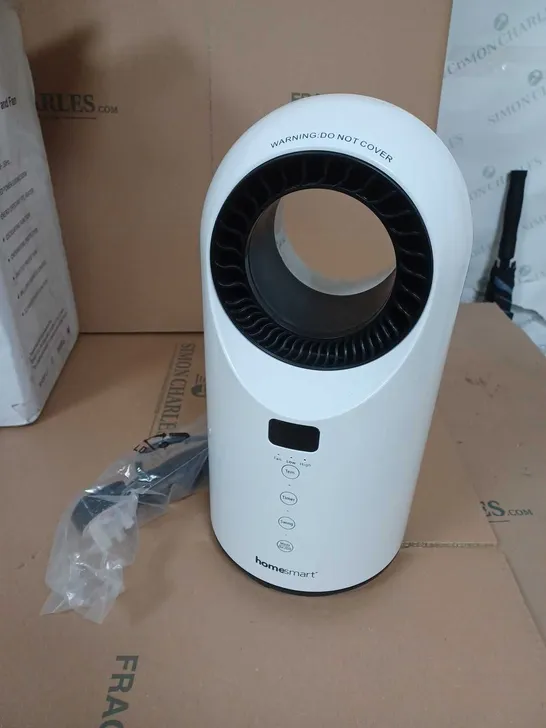 HOMESMART 2 IN 1 BLADELESS HEATER AND FAN 