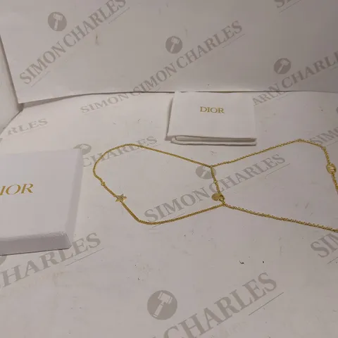 DIOR GOLDEN NECKLACE 