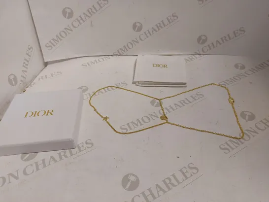 DIOR GOLDEN NECKLACE 