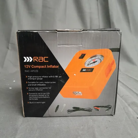 RAC 12V COMPACT INFLATOR