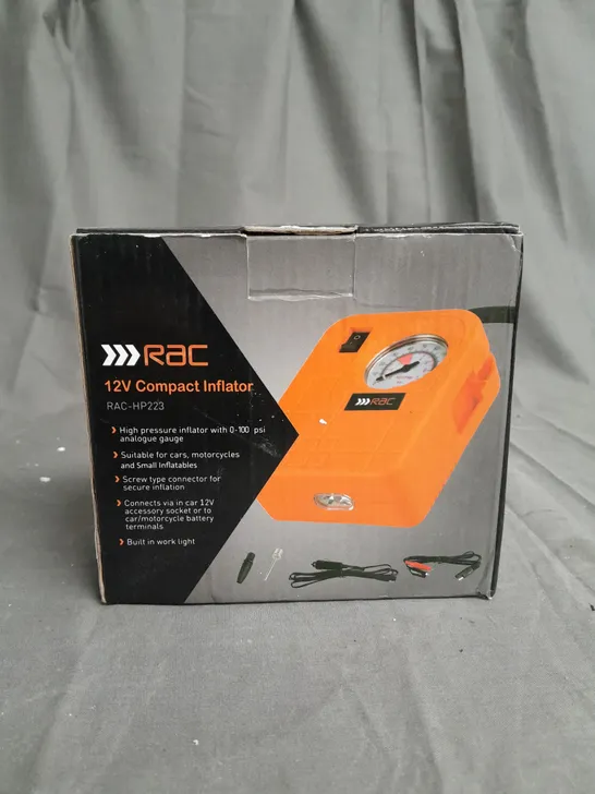 RAC 12V COMPACT INFLATOR