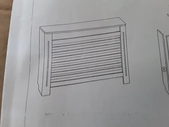 BOXED COLLIN SMALL RADIATOR COVER