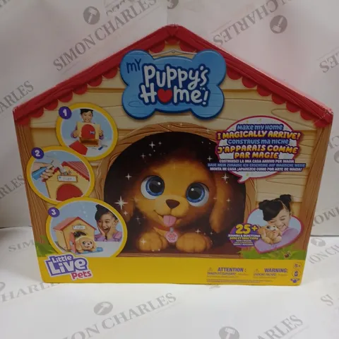 SEALED AND BOXED LITTLE LIVE PETS MY PUPPY'S HOME PLAYSET
