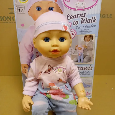 BABY ANNABELL LILLY LEARNS TO WALK 43CM DOLL