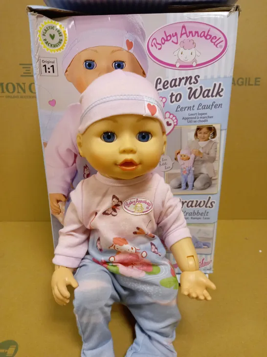 BABY ANNABELL LILLY LEARNS TO WALK 43CM DOLL RRP £69.99