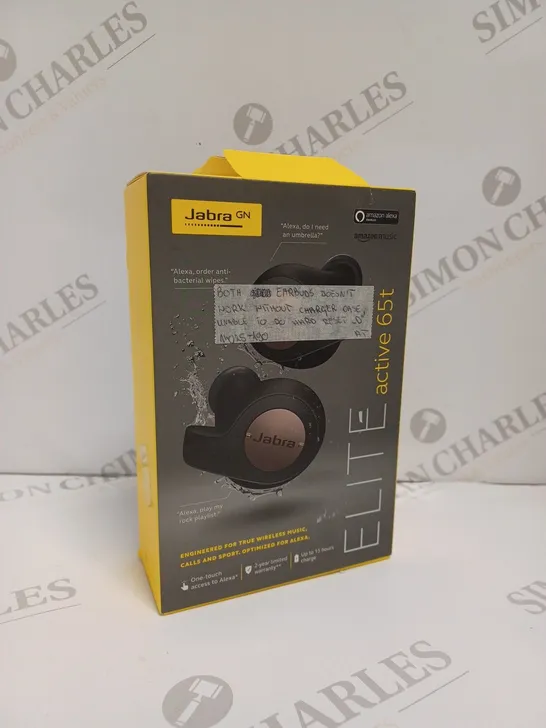 BOXED JABRA ELITE ACTIVE 65T EARBUDS