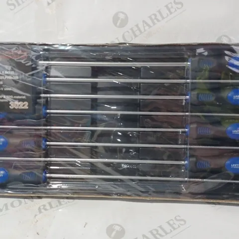 UNITED TOOLS 8PCS LONG REACH SCREWDRIVER SET