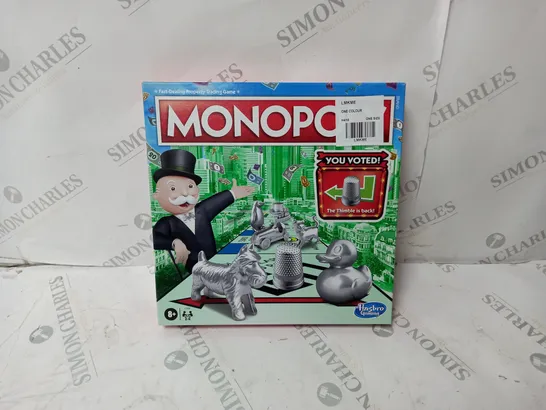 HASBRO GAMING MONOPOLY BOARD GAME 