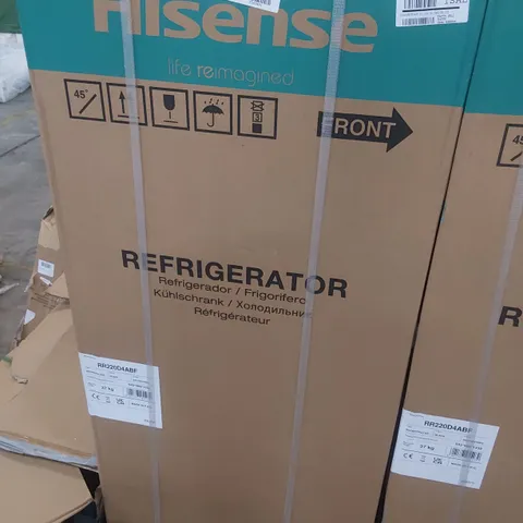 GRADE 1 HISENSE FRIDGE BLACK RR220D4ABF