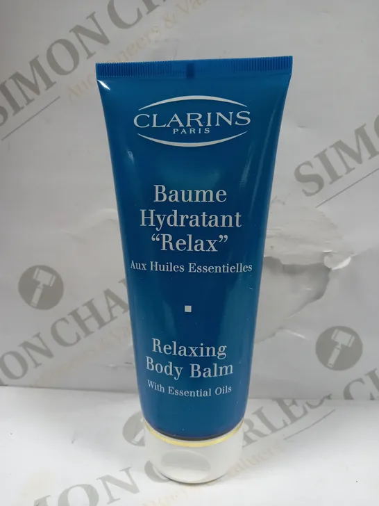 CLARINS PARIS RELAXING BODY BALM WITH ESSENTIAL OILS