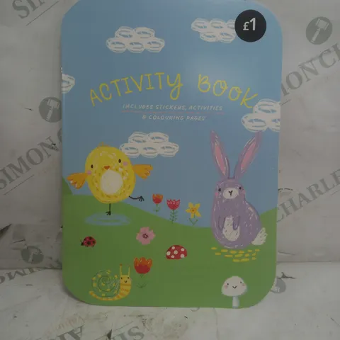 BOX OF 24 ASDA EASTER ACTIVITY BOOKS INCLUDING STICKERS AND COLOURING PAGES 