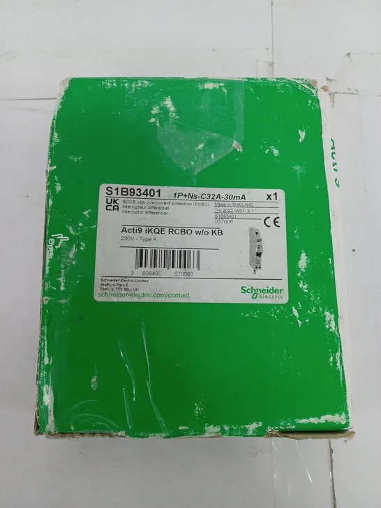 SCHNEIDER ELECTRIC ACTI9 AMP 1P+NS-C32A-30MA 