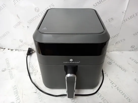 COOK'S ESSENTIALS 5.8L AIR FRYER IN SLATE GREY