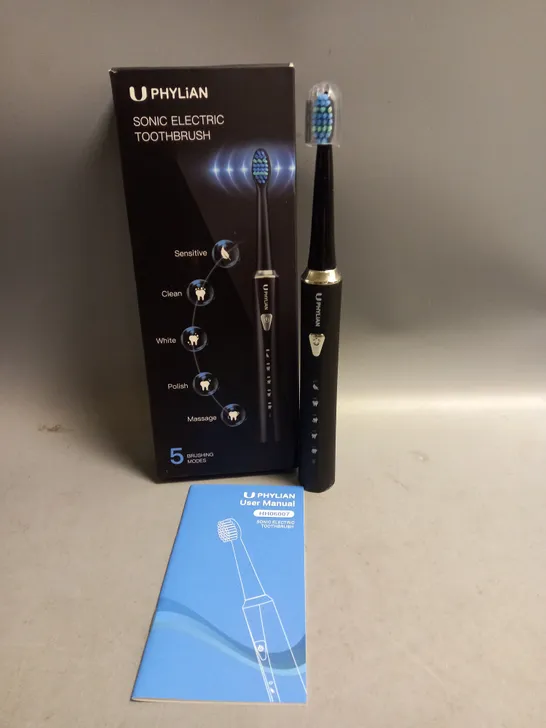 U PHYLIAN SONIC ELECTRIC TOOTHBRUSH HH06007