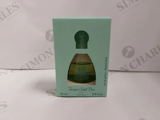 BOX OF APPROX 10 JACQUES SAINT PRES MINI GREEN EAU DE PARFUM - 10X25ML