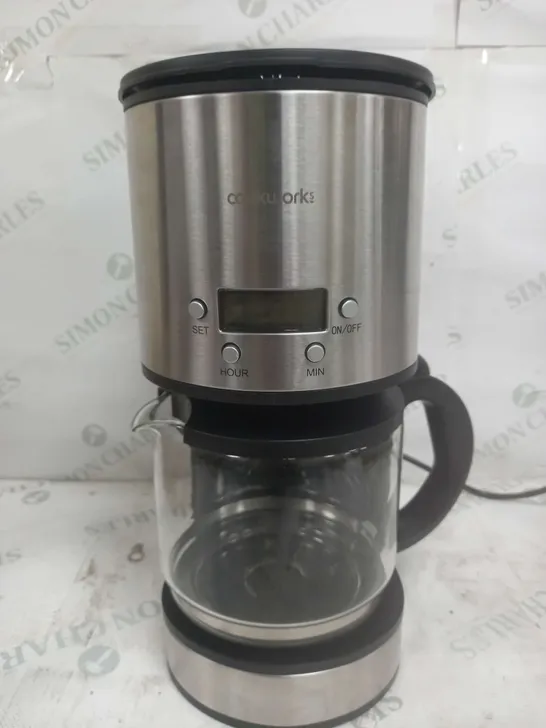 COOKWORKS CM2069ST FILTER COFFEE MACHINE