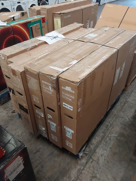 PALLET TO CONTAIN APPROX 6 ASSORTED TVS - MODELS, SIZES AND CONDITIONS MAY VARY 