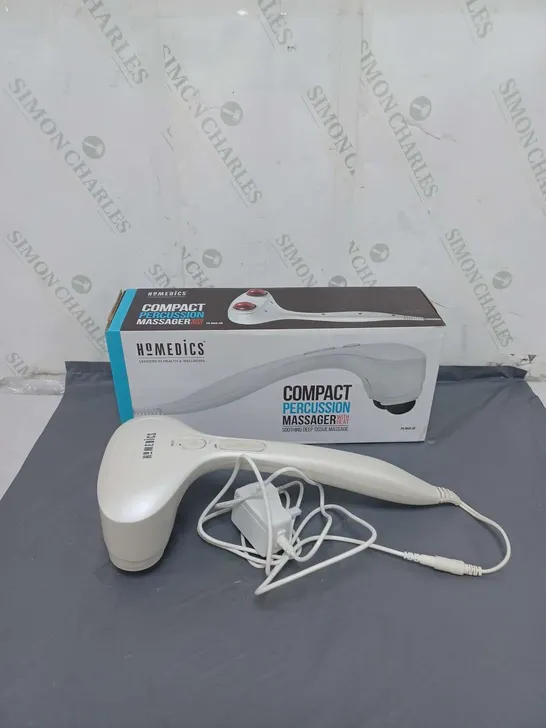 HOMEDICS COMPACT PERCUSSION MASSAGER WITH HEAT