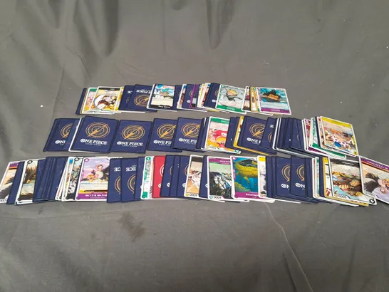 LARGE QUANTITY OF ONE PIECE TRADING CARD GAME