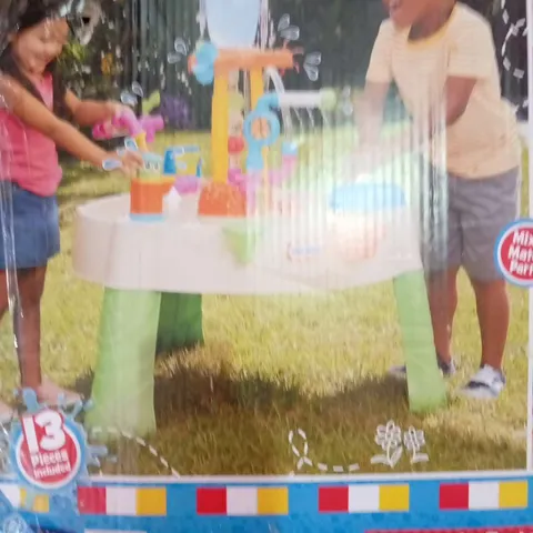 BOXED LITTLE TIKES FOUNTAIN FACTORY WATER TABLE