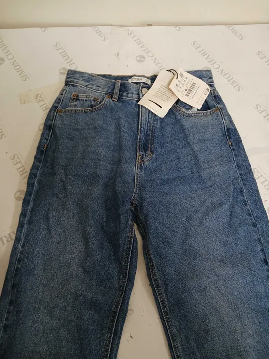 PULL & BEAR MON HIGH RISE ANKLE LENGTH JEANS - EUR 38