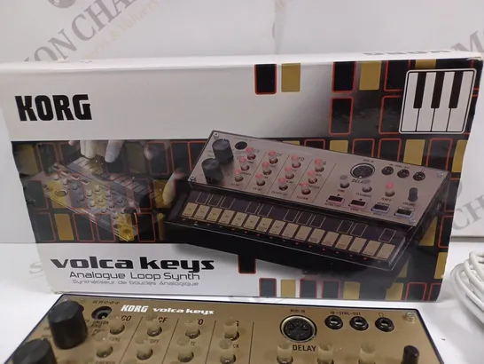 BOXED KORG VOLCA KEYS ANALOGUE LOOP SYNTH 