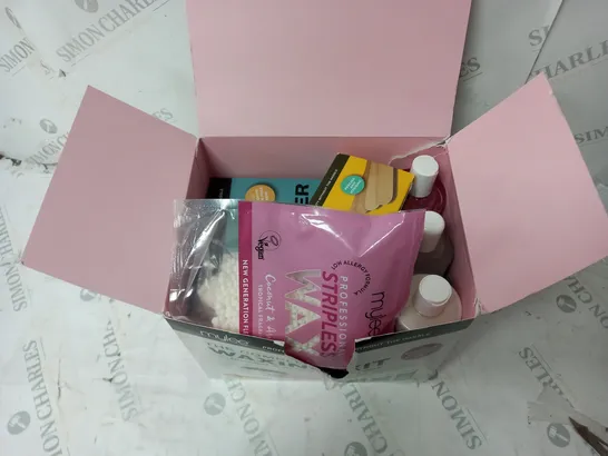 BOXED MYLEE THE COMPLETE WAXING KIT 