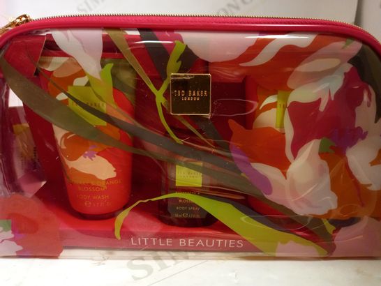 TED BAKER MINI GIFT SET IN RASPBERRY AND ORANGE BLOSSOM