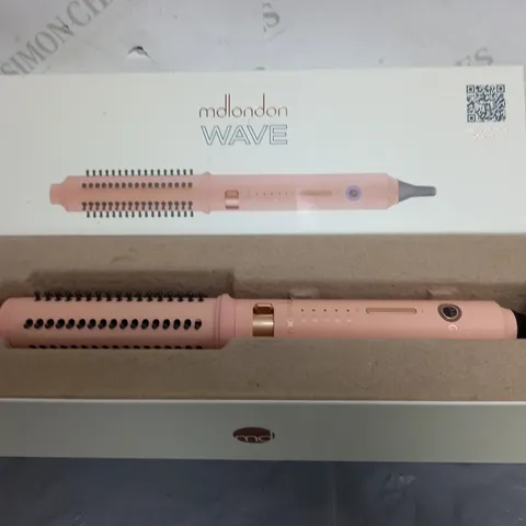 MDLONDON WAVE HEATED BARREL BRUSH MULTI-STYLER BLUSH