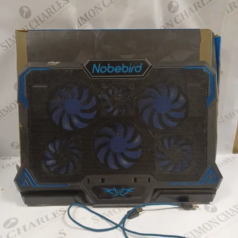 BOXED NOBEBIRD GAMING NOTE LAPTOP COOLER FAN 