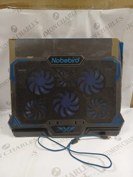 BOXED NOBEBIRD GAMING NOTE LAPTOP COOLER FAN 