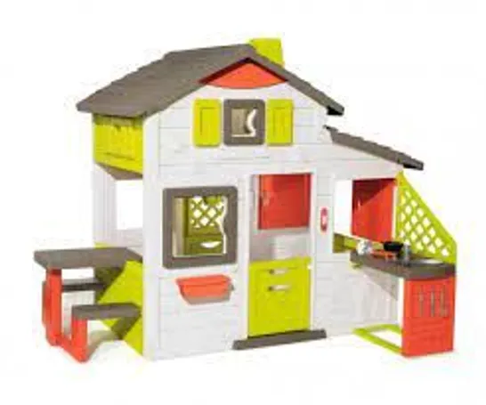 BOXED SMOBY NEO FRIENDS HOUSE & KITCHEN SET RRP £419