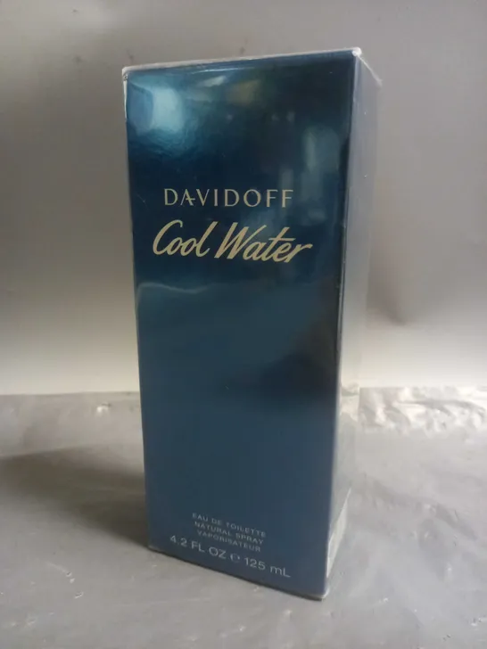 BOXED AND SEALED DAVIDOFF "COOL WATER" EAU DE TOILETTE SPRAY 125ML 