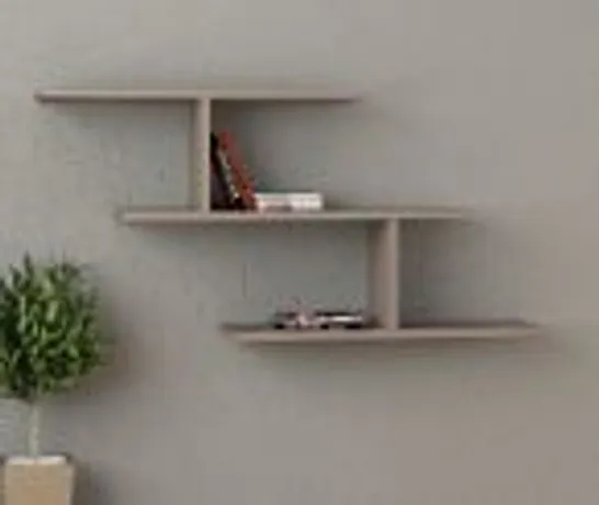 BRAND NEW BOXED MISI BOOKCASE - LIGHT MOCHA