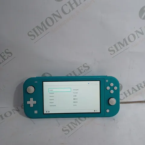 NINTENDO SWITCH LITE IN CYAN